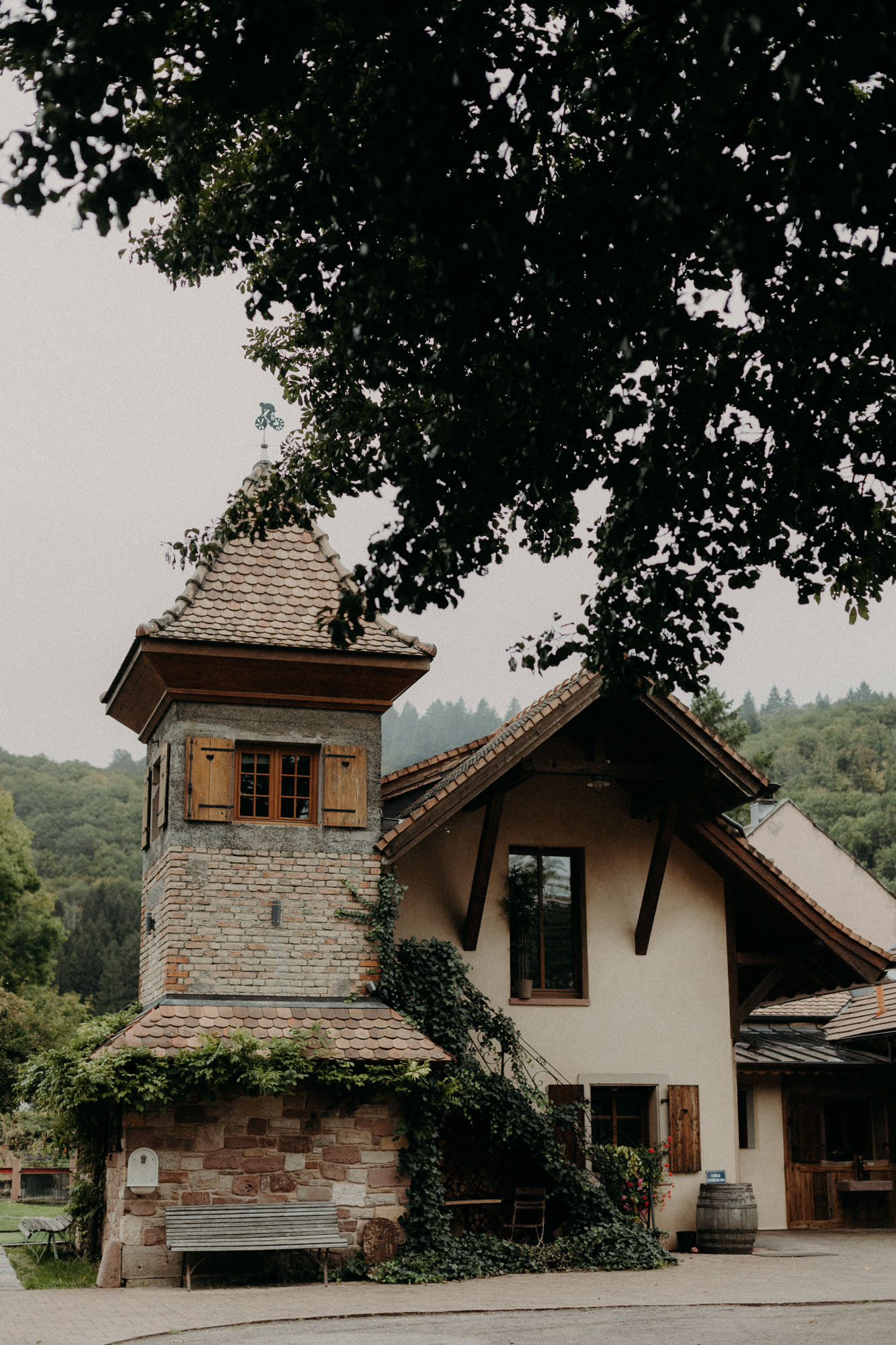 day after mariage dans une ruine de château